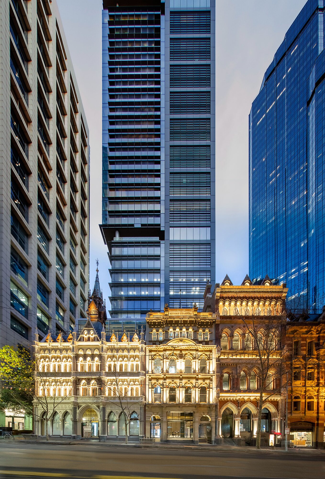 Interior photograph of Olderfleet, 477 Collins Street by John Gollings